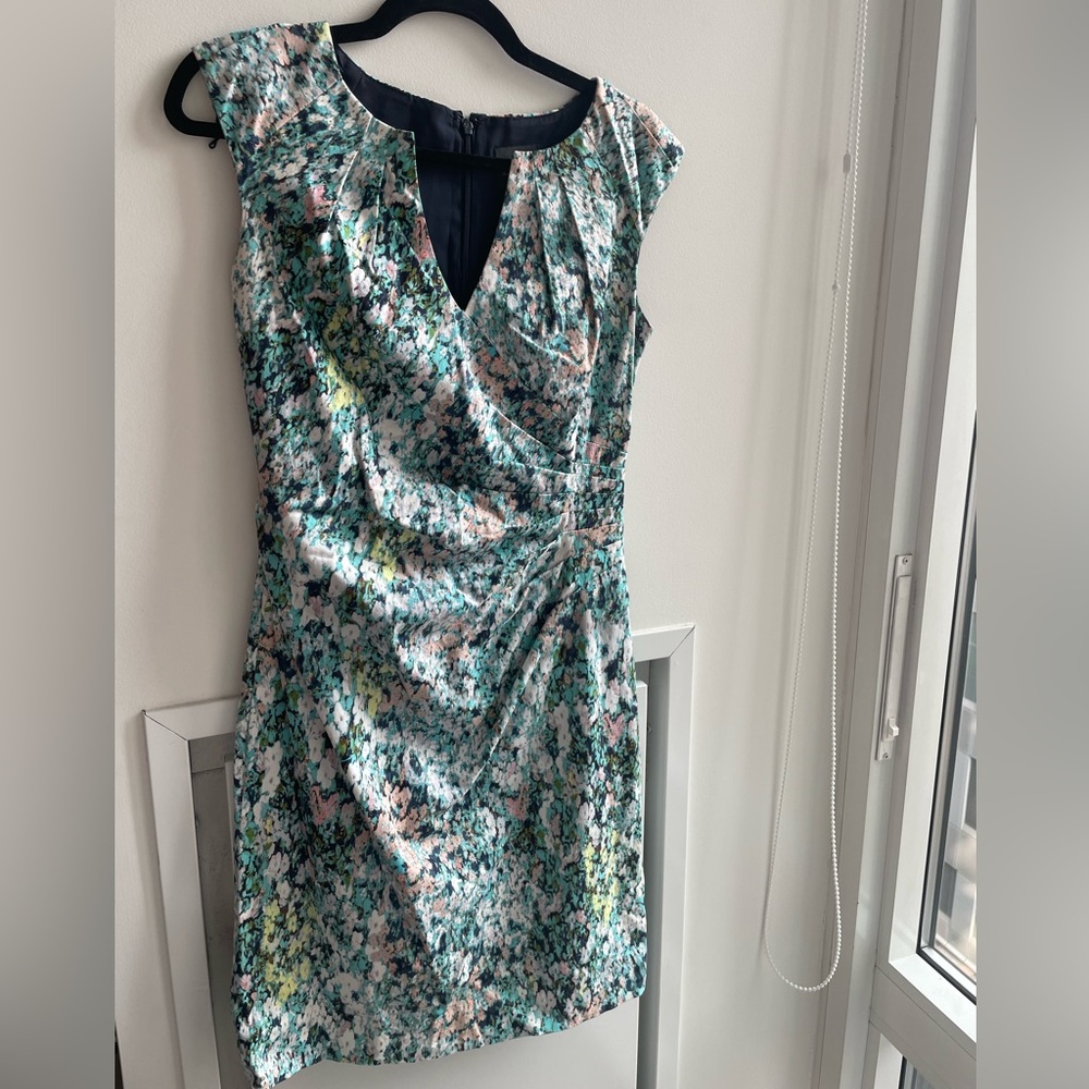 Adrianna Papell Patterned Sheath Dress